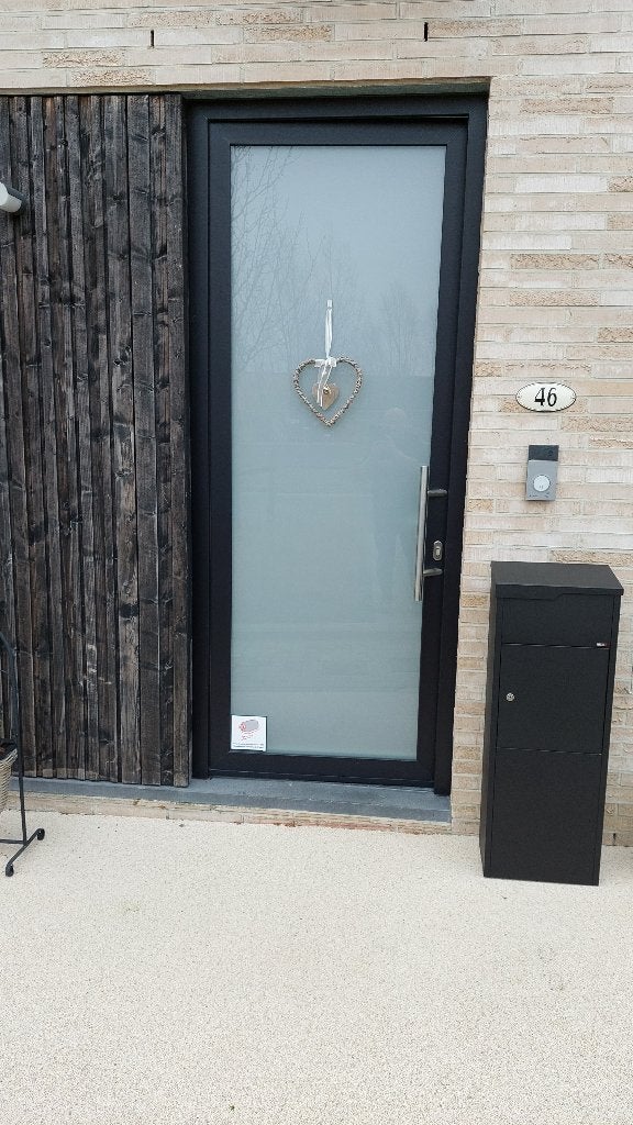 PORTE D'ENTRÉE EN PVC, Porte extérieure, Enlèvement, 100 à 120 cm, 215 cm ou plus