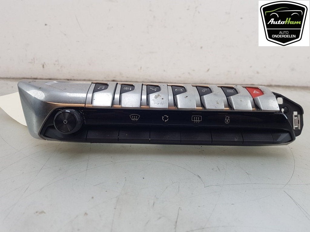 RADIOBEDIENING PANEEL Peugeot 5008 II (M4 / MC / MJ / MR), Auto-onderdelen, Gebruikt, Lisa.Scalzo@aptiv.com, Peugeot, Aptiv PLC