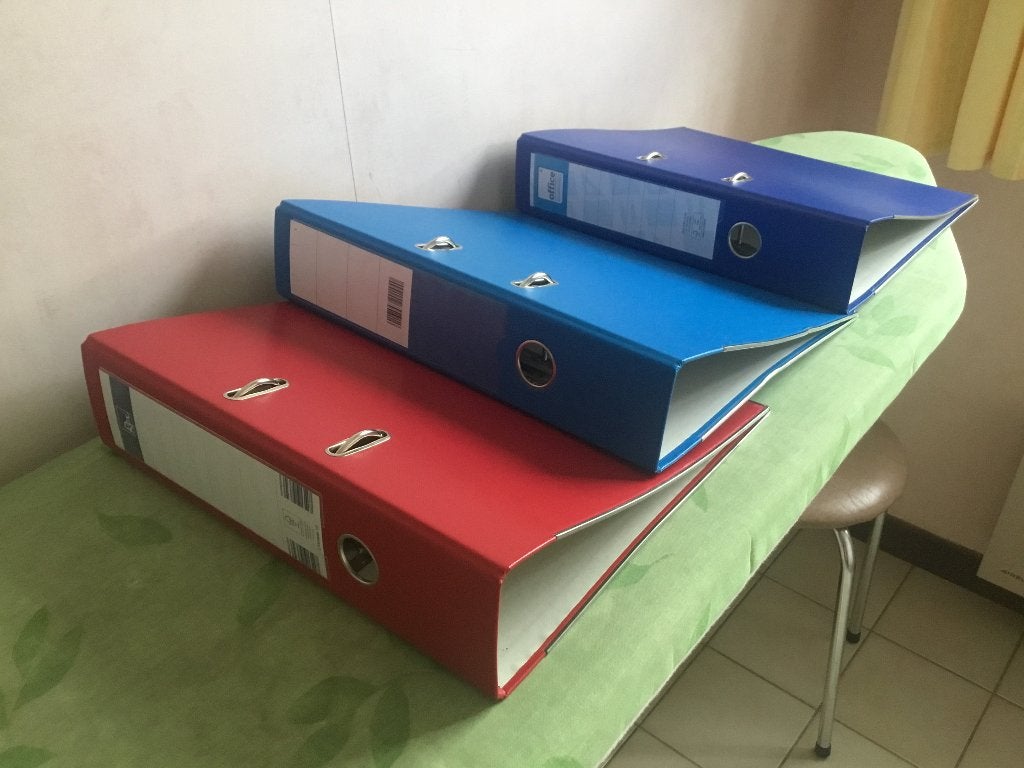 3 classeurs A4, Ophalen of Verzenden, Zo goed als nieuw