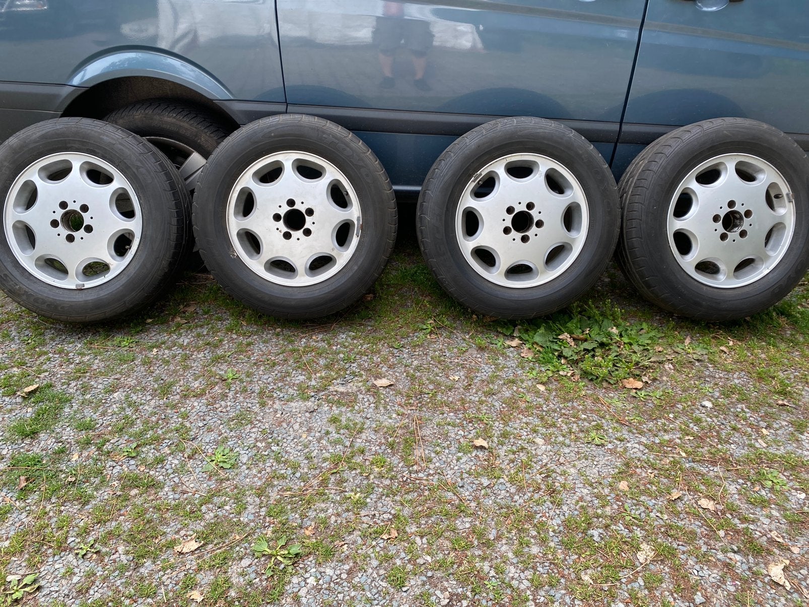 Mercedes W140 8 loch velgen, Auto-onderdelen, Banden en Velgen, Ophalen, Gebruikt, 16 inch, Velg(en)