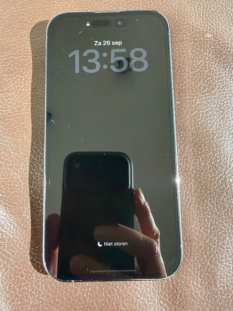 Apple iPhone 14 Pro 512 GB Deep Purple in zeer goede staat., Ophalen, 80 %, 512 GB, IPhone 14 Pro