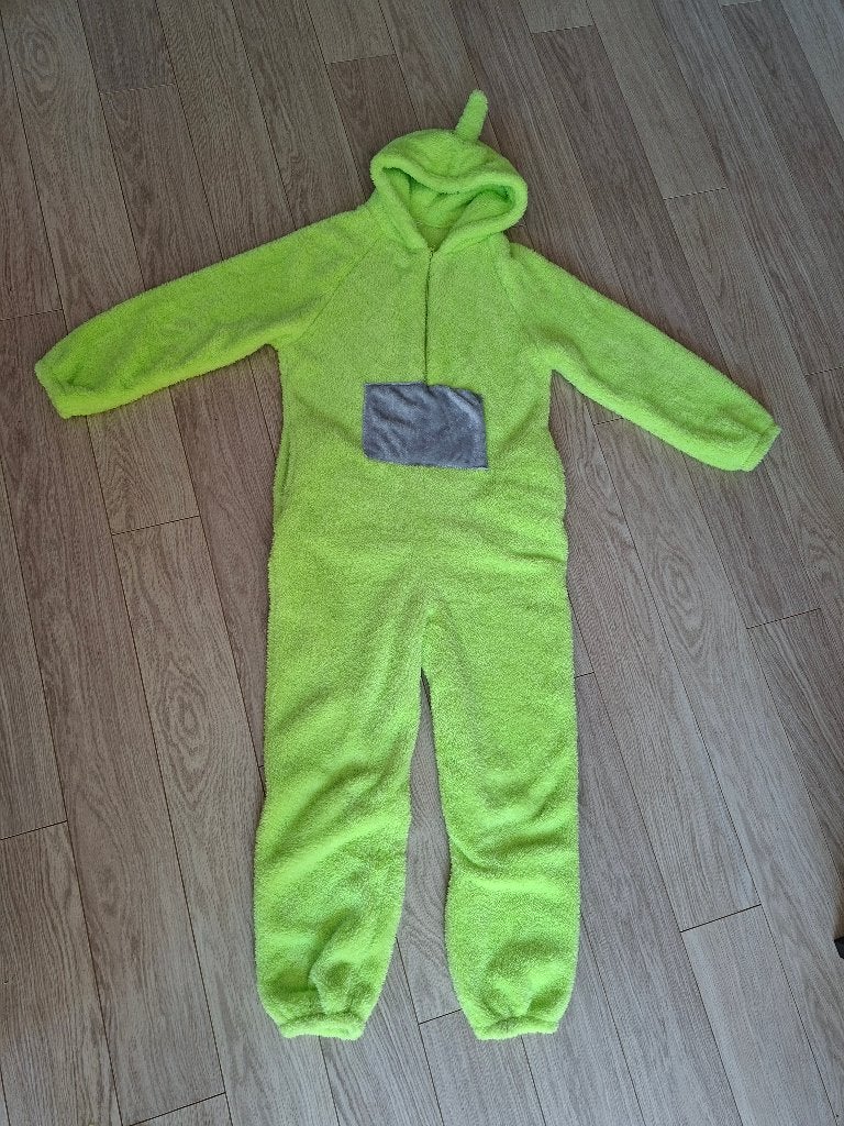 Geel verkleedpak XL met handige rits in nieuwstaat, Vêtements | Hommes, Enlèvement, Comme neuf, Taille 56/58 (XL), Vêtements