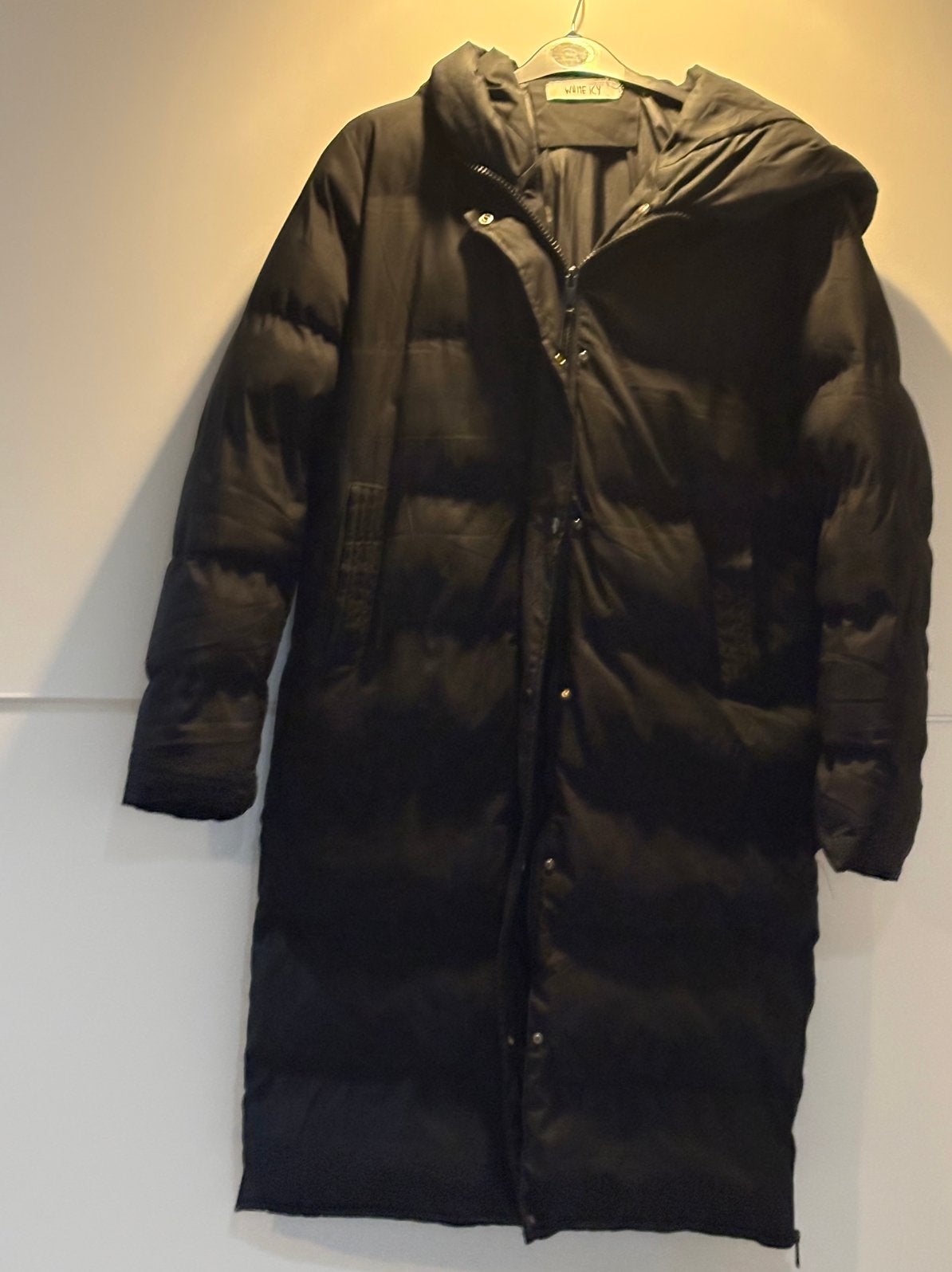 Zeer dikke en goede winterjas zwart dames L/XL, Ophalen of Verzenden, Zo goed als nieuw, Maat 42/44 (L), Zwart