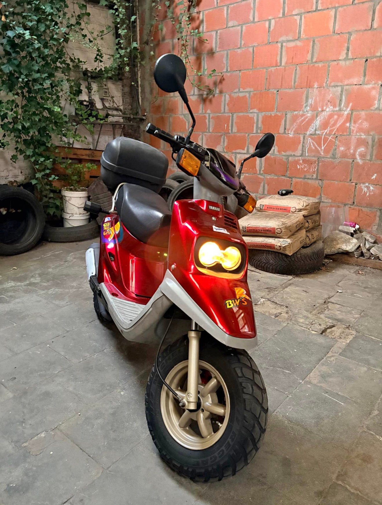 Yamaha bw’s R, Enlèvement, Comme neuf
