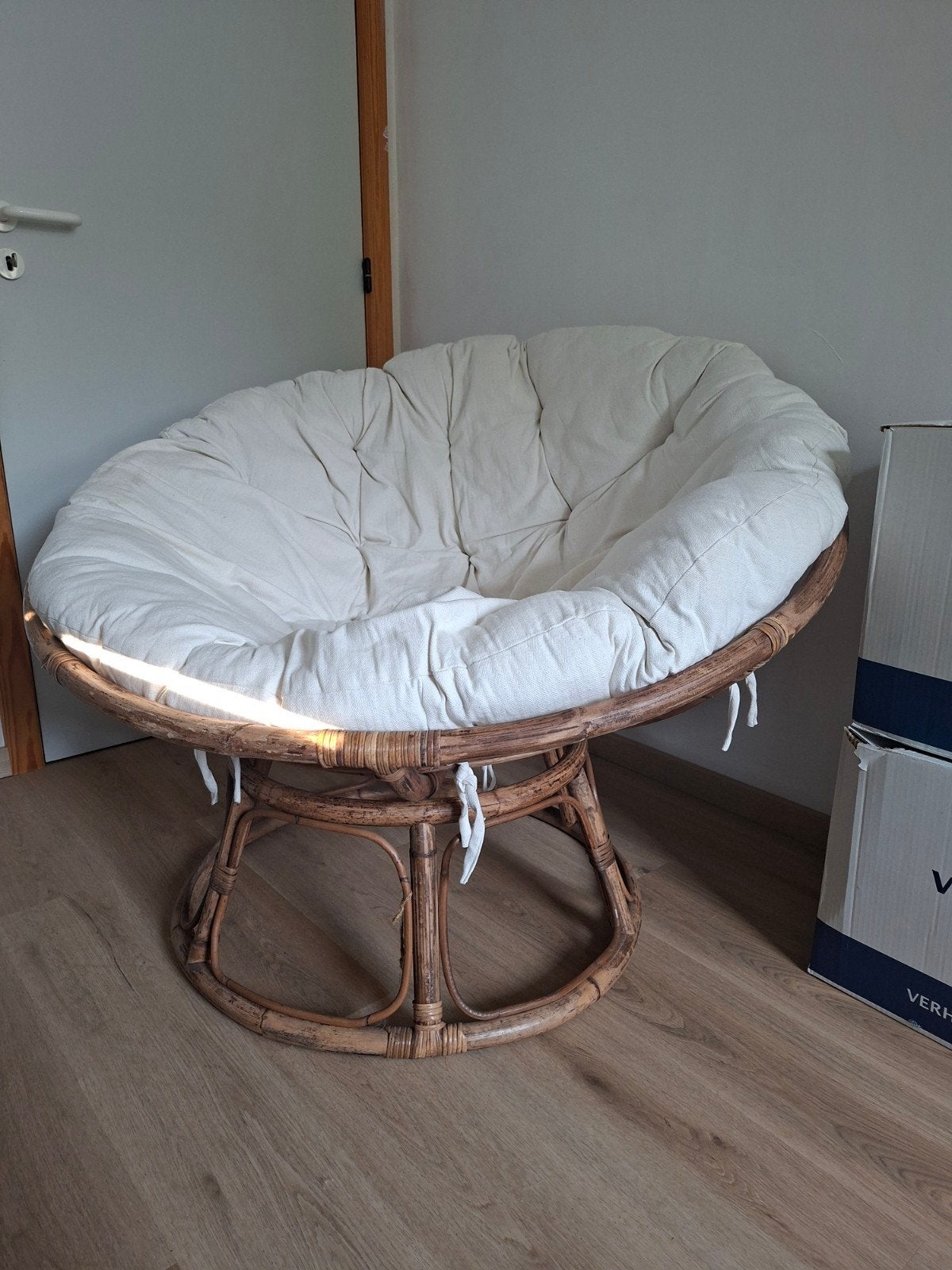Papasan Casa, Ophalen, Gebruikt