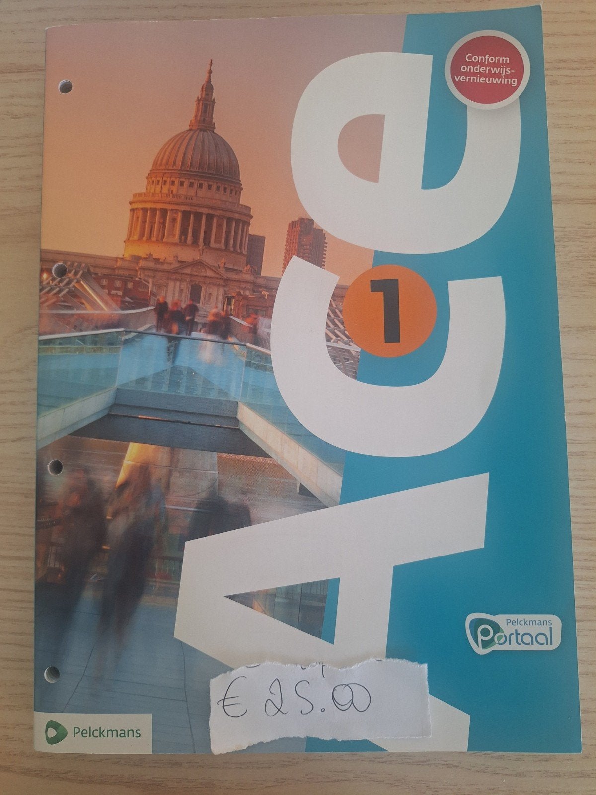 Ace 1 Leerwerkboek (incl. Pelckmans Portaal), Boeken, Ophalen, Nederlands