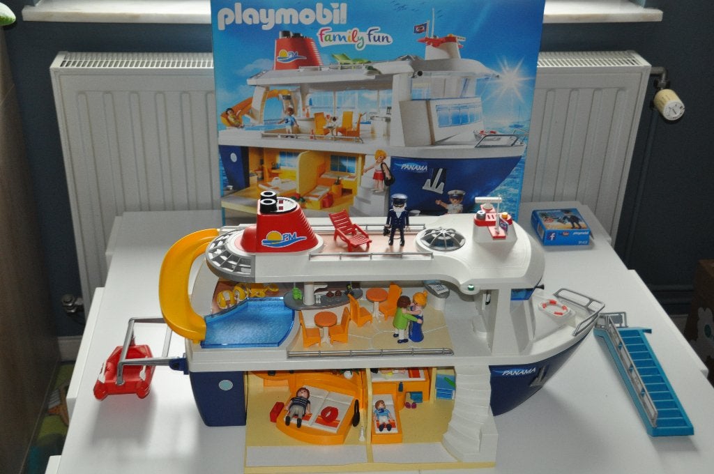 Playmobil 6978 Cruiseschip + 9143 kapitein, Ophalen
