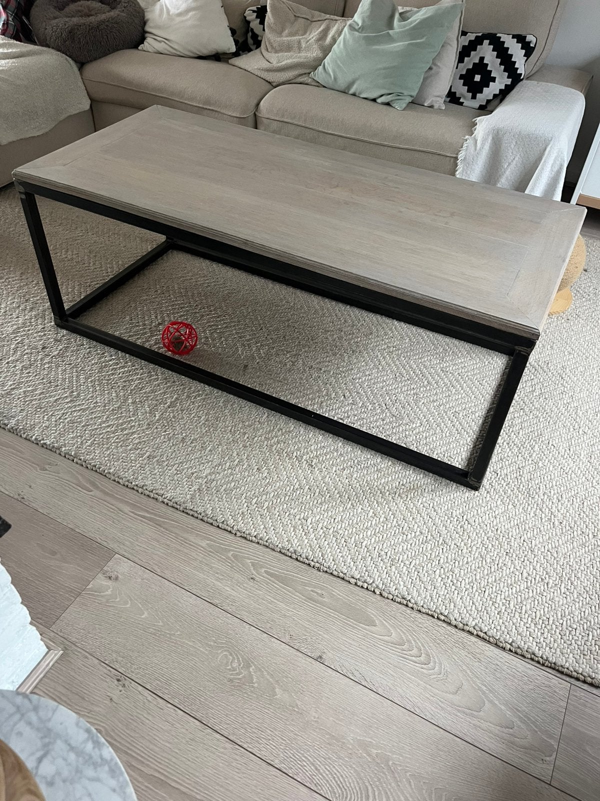 Eiken salontafel, Maison & Meubles, Enlèvement, Comme neuf