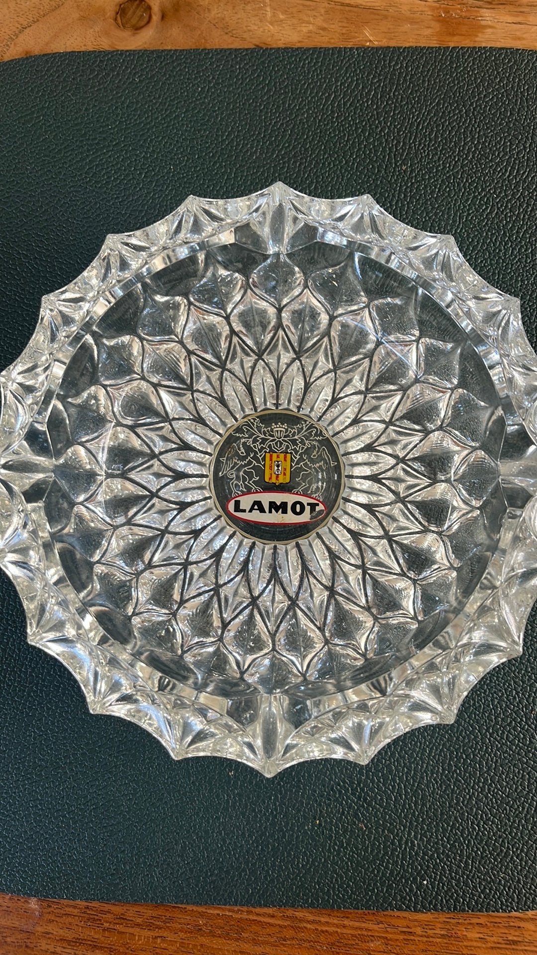 Vintage asbak Lamot, Ophalen, Zo goed als nieuw, Asbak