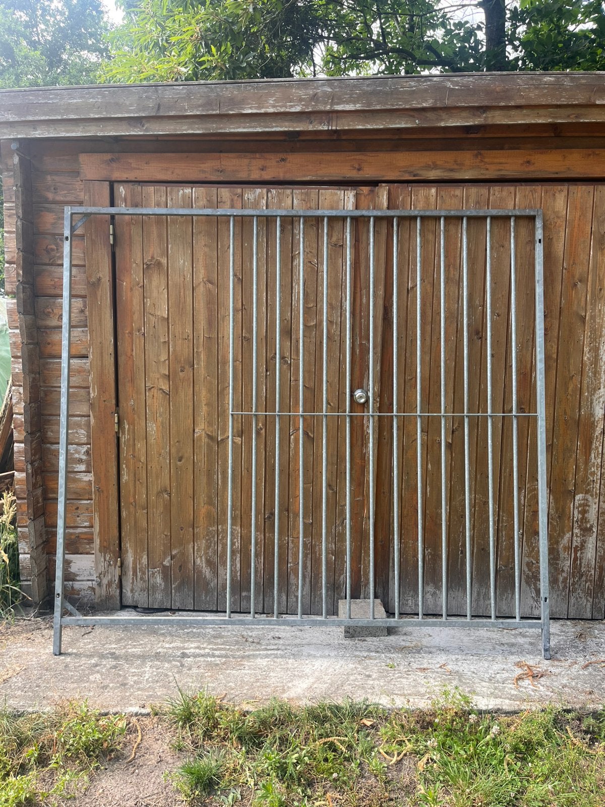 Kennelpaneel, Tuin en Terras, Tuinhekken en Hekwerk, Ophalen, Zo goed als nieuw, IJzer, Spijlenhekwerk