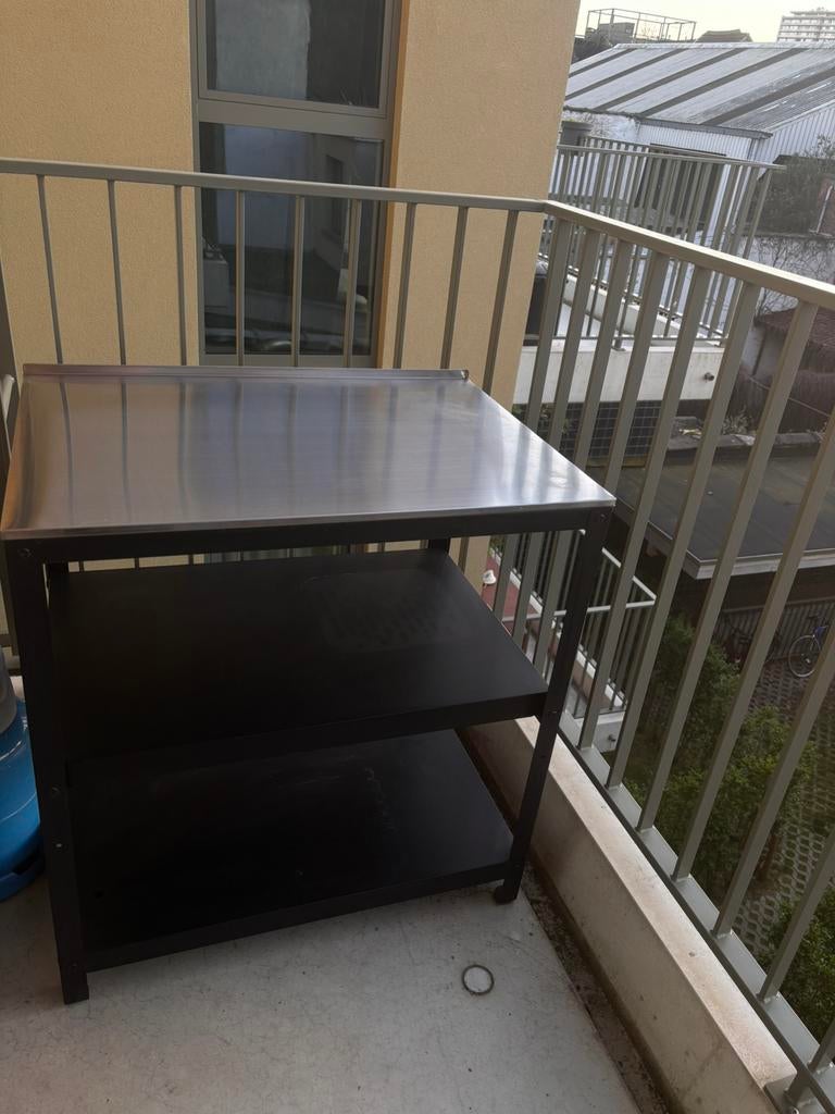 IKEA GRILLSKÄR keukeneiland buitenkeuken, Enlèvement, Utilisé, Noir