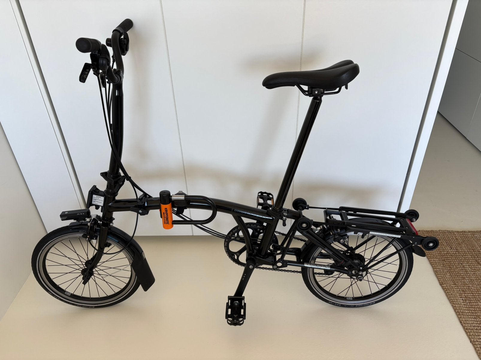 Brompton Black Edition C Line H6R (6-speed), Ophalen, Brompton