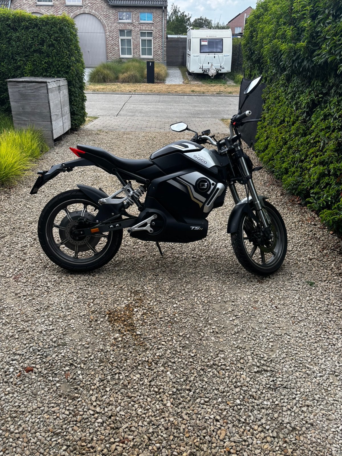 Super Soco TSX, Vélos & Vélomoteurs, Cyclomoteurs | Marques Autre, 0 vitesses, Comme neuf, Classe B (45 km/h), Enlèvement