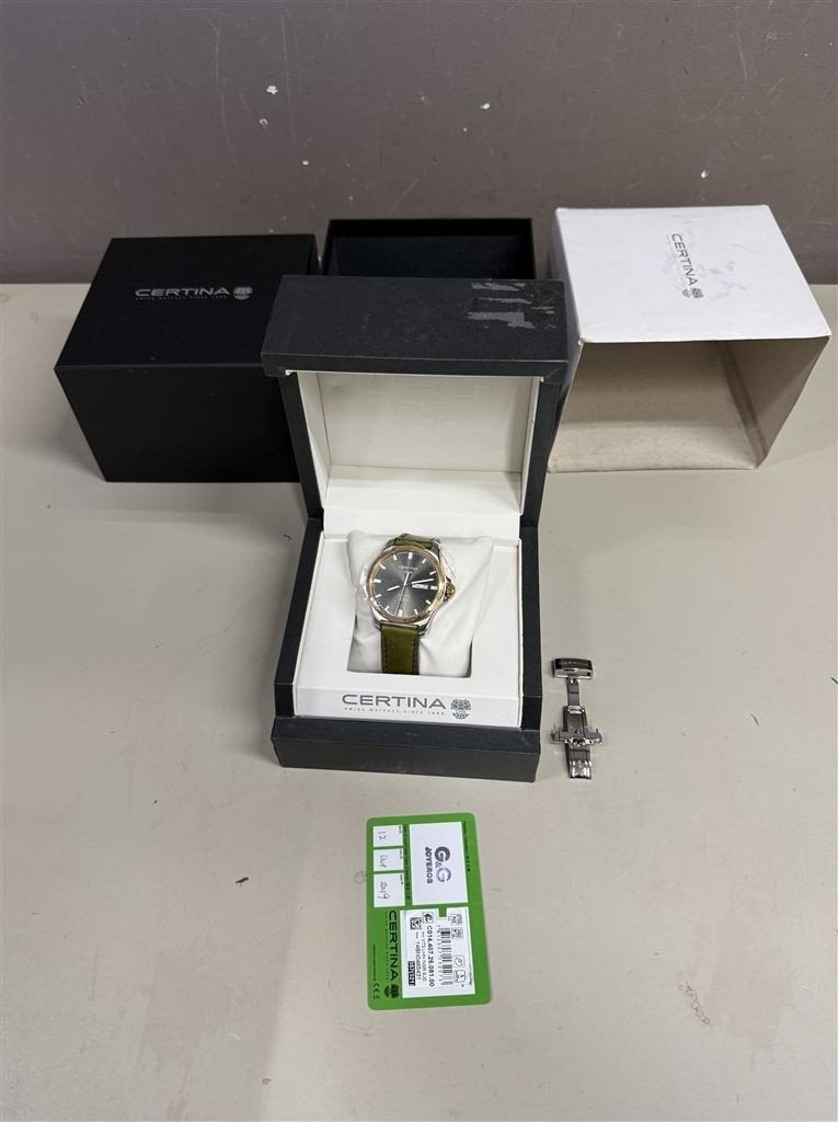 Horloge- Certina DS First - Day date automaat, Enlèvement ou Envoi, Neuf
