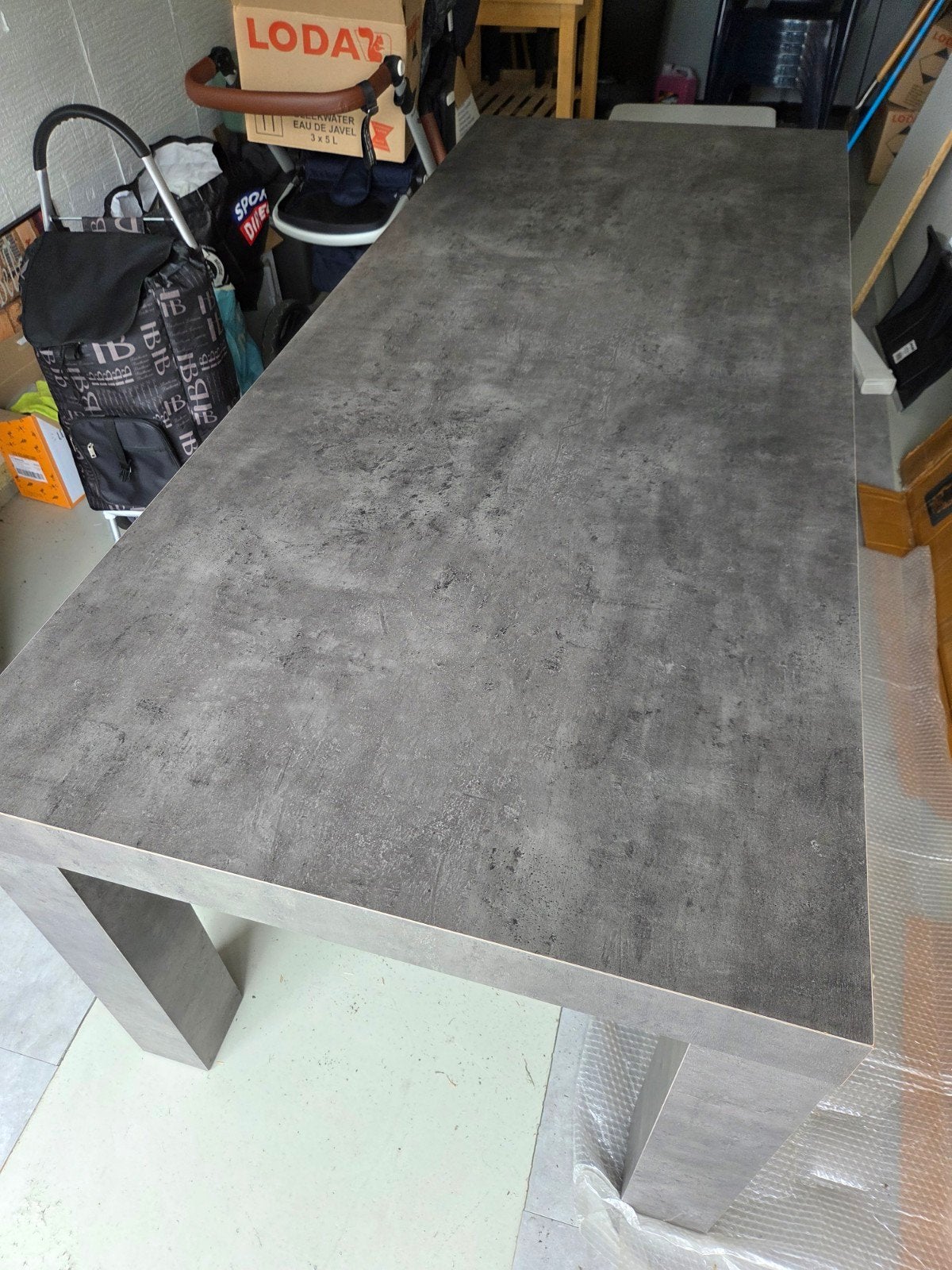 eettafel te koop, Ophalen