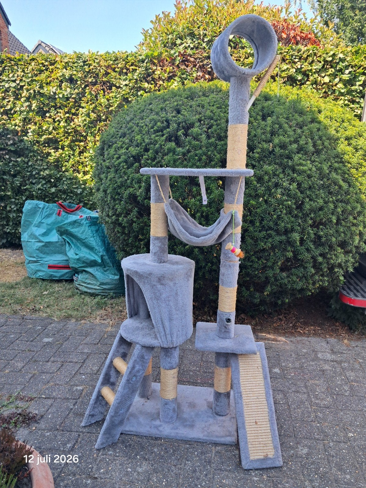 Krabpaal deluxe poes, Dieren en Toebehoren, Ophalen, Krabpaal