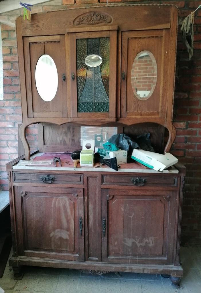 antieke kast, Ophalen