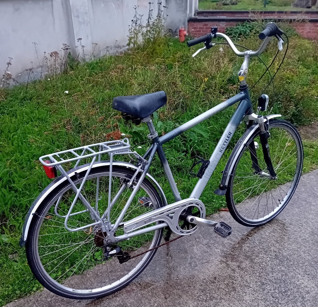 Herenfiets, Velgrem, Versnellingen, Zo goed als nieuw, Ophalen