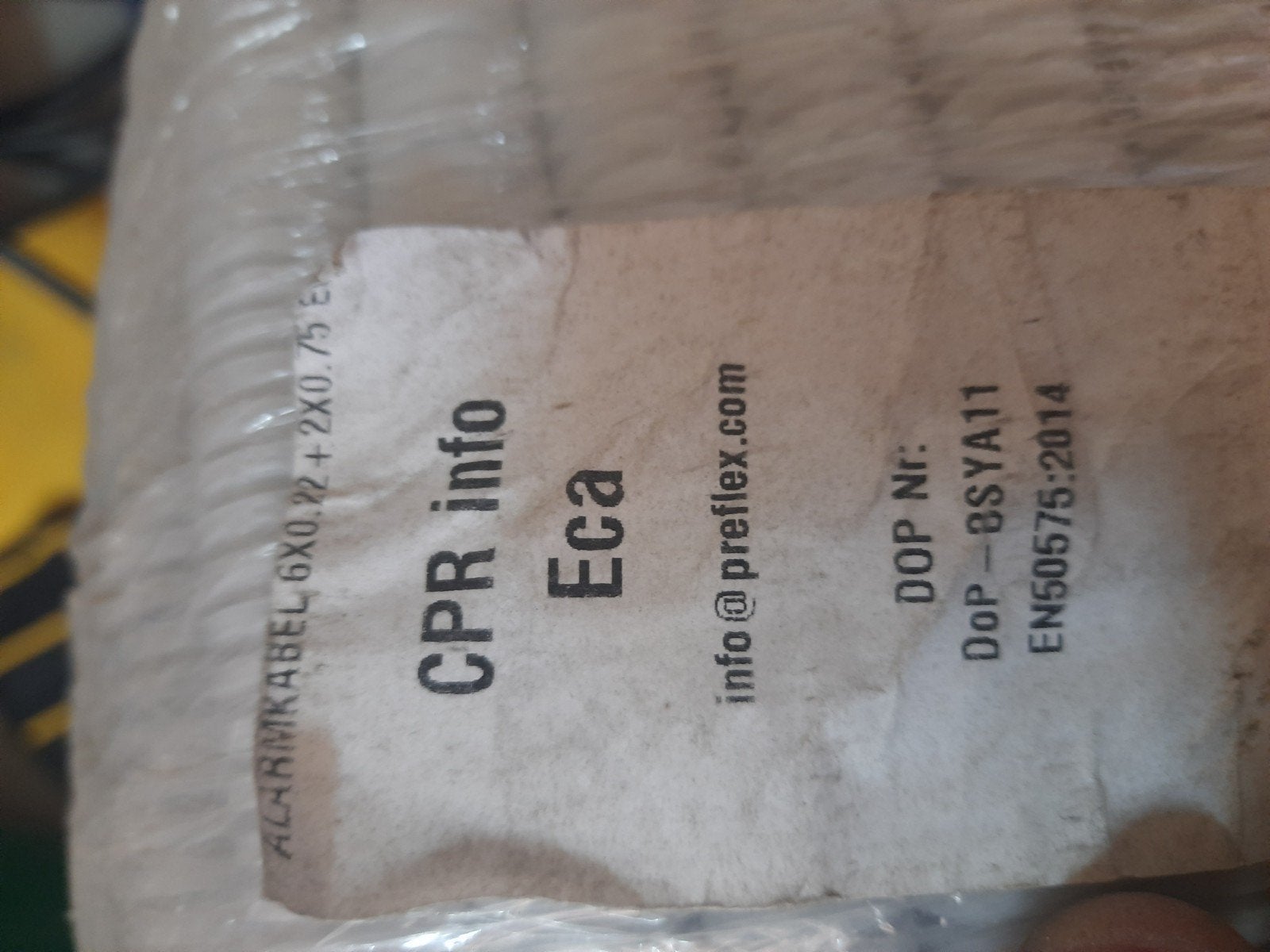 preflex 3g6 60m eca et alarme 100m, Enlèvement, Neuf, Autres marques, Câble ou Fil électrique
