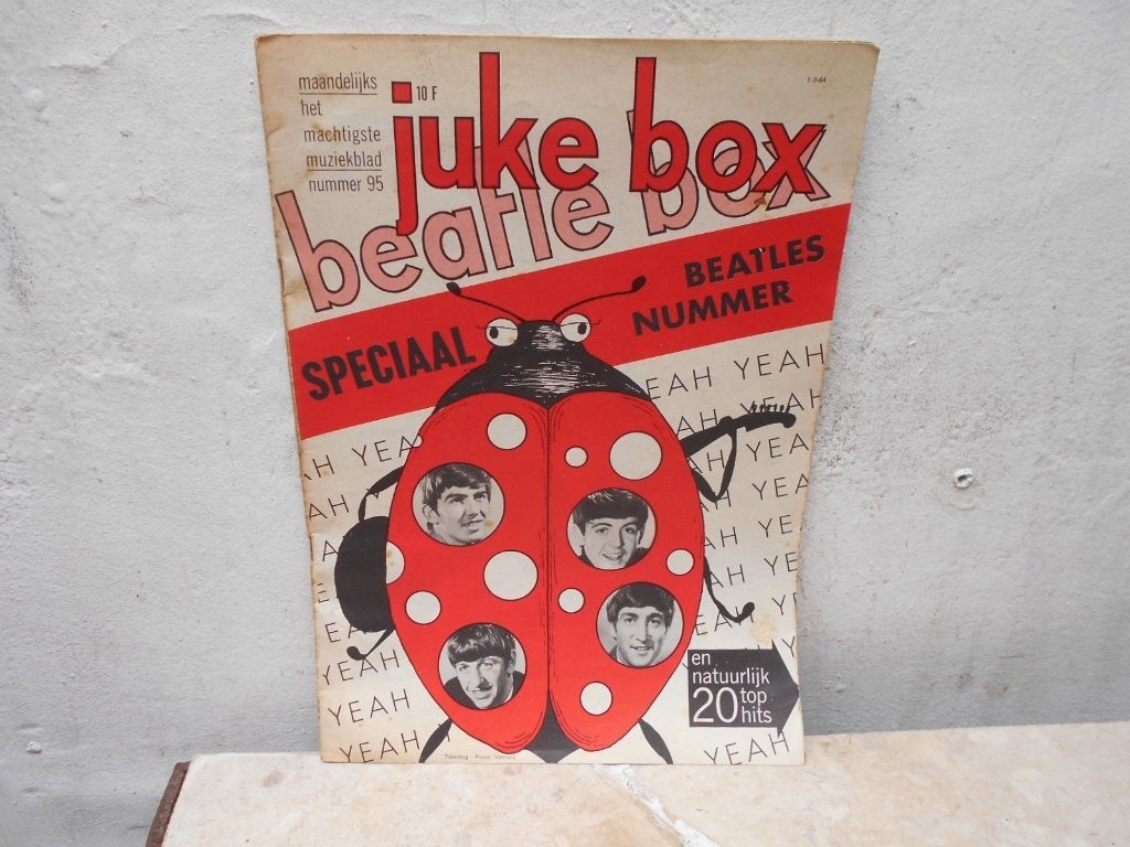 muziekblad-JUKE BOX 1964  THE BEATLE STORY, Ophalen of Verzenden