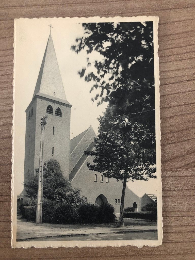 postkaart Ezaert Mol - Kerk, Ophalen of Verzenden, Antwerpen