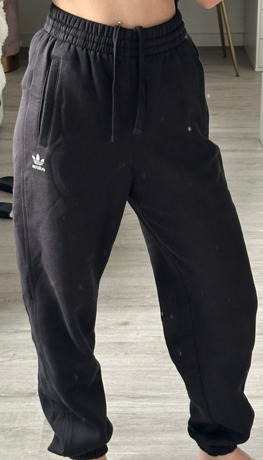 Adidas trainingsbroek, Kleding | Dames, Sportkleding, Verzenden, Zwart, Overige typen, Zo goed als nieuw