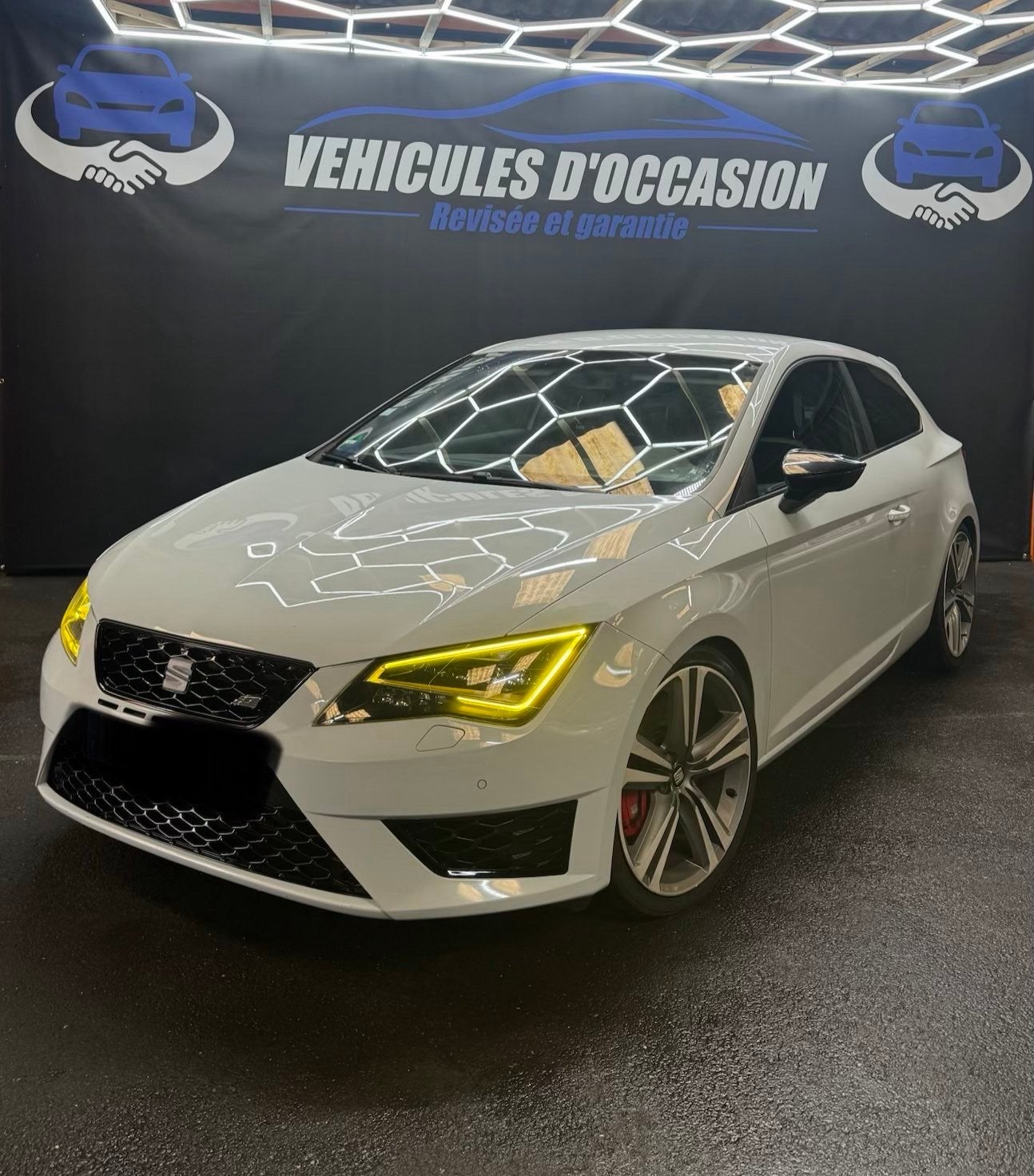 Seat leon cupra 500ch, Autos, Cuir et Alcantara, Achat, Euro 6, Noir