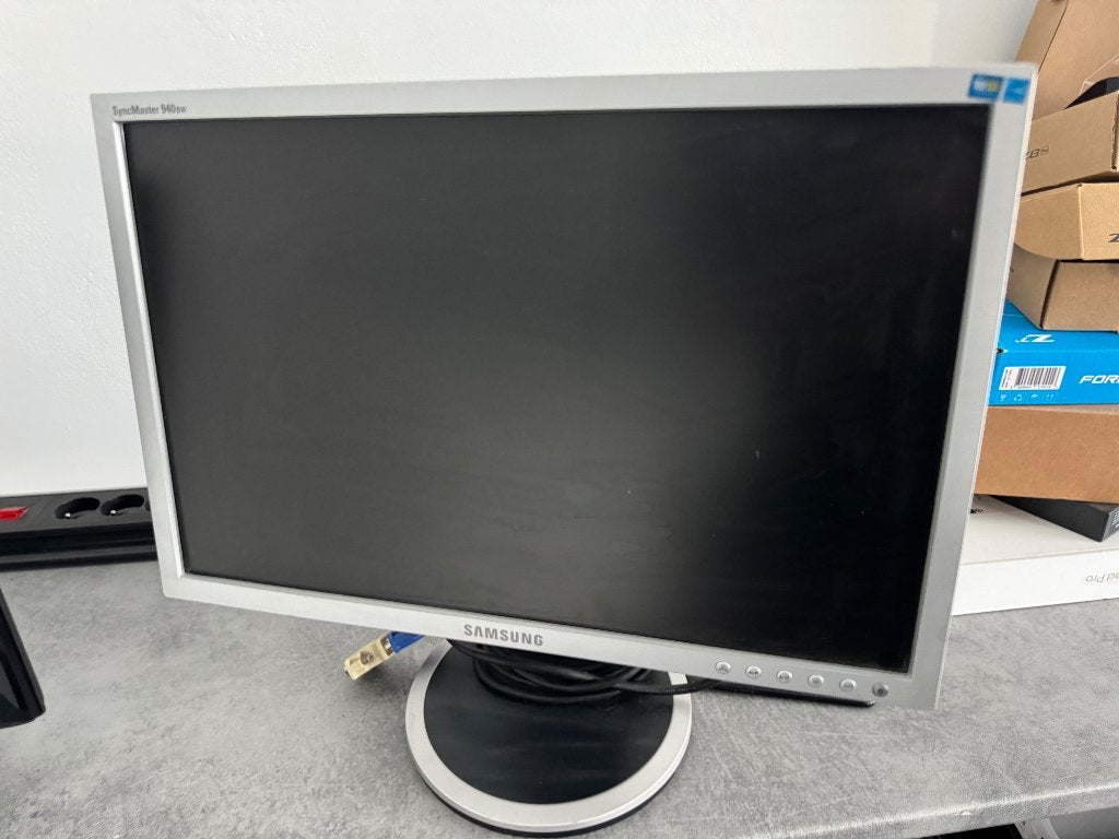 Écran PC Samsung SyncMaster 940BW 19 pouces, Informatique & Logiciels, Enlèvement, Utilisé, DVI