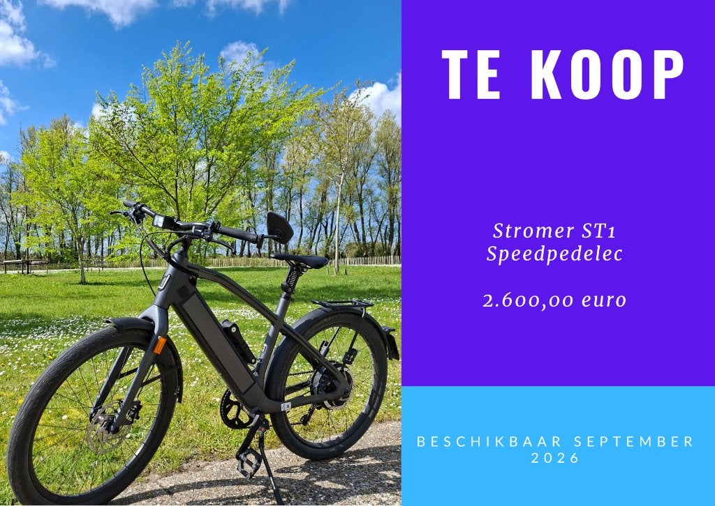 Tweedehands Stromer ST1, Ophalen, Zo goed als nieuw, Stromer, 59 cm of meer