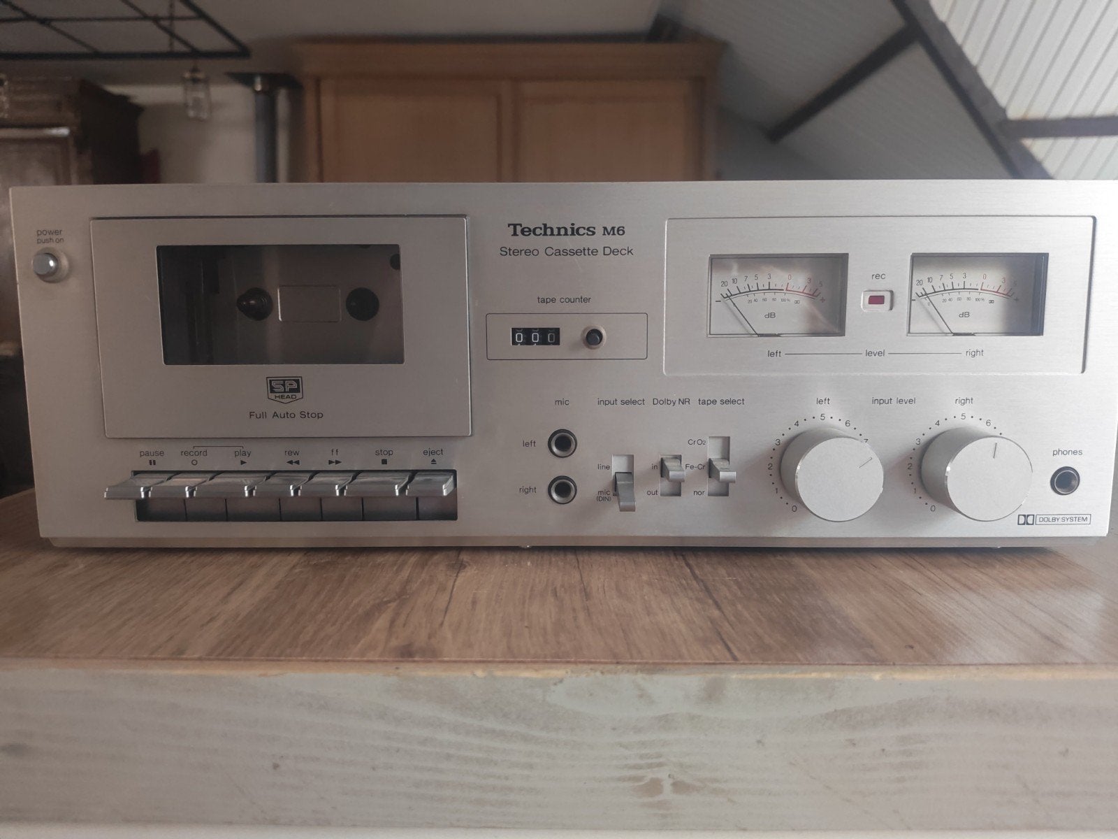 Deck cassette technics, Ophalen