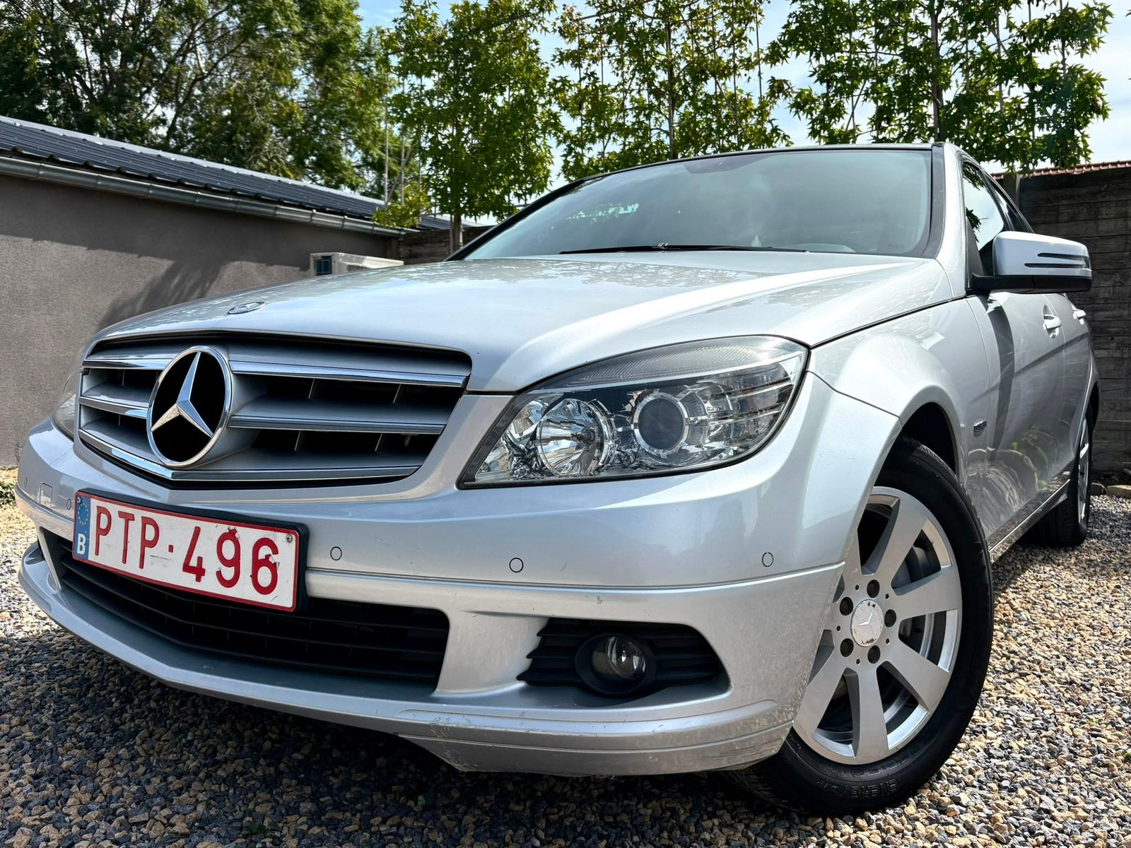 Mercedes C200CDI 136cv 1er Propriétaire, 100 kW, Argent ou Gris, Achat, Entreprise