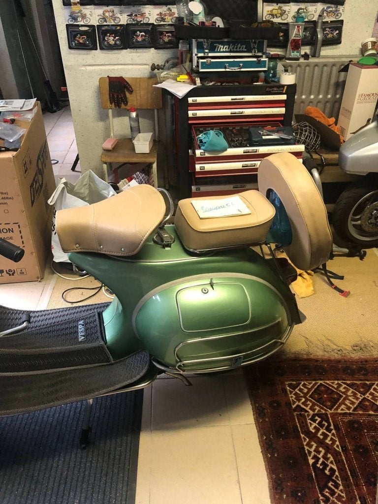 Vespa 150 VBB de 1965 restaurée, 46 km, papiers belges, Motos, Scooter, Occasion, Jusqu'à 11 kW, Particulier