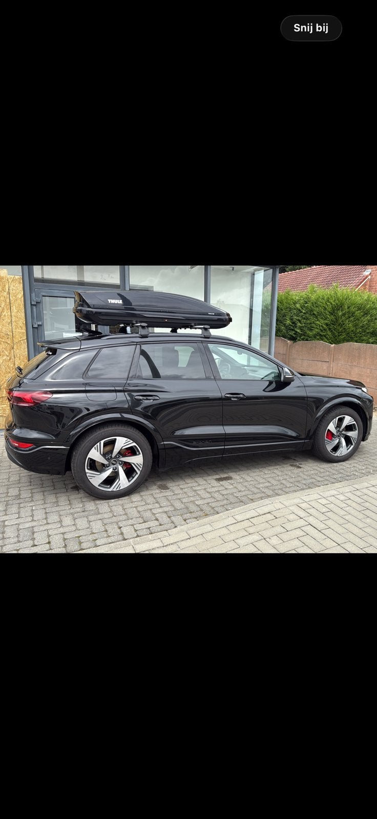Thule Motion 600 sport glossy black, Ophalen, Zo goed als nieuw