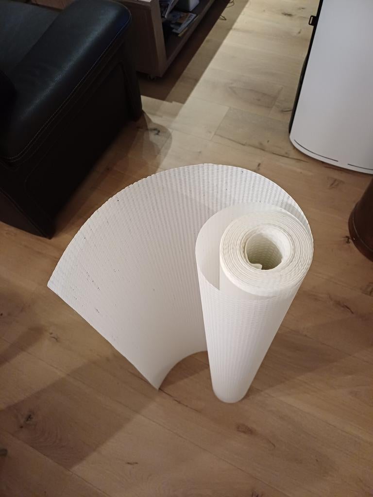 1 rol glasvezelbehang + lijm, Ophalen