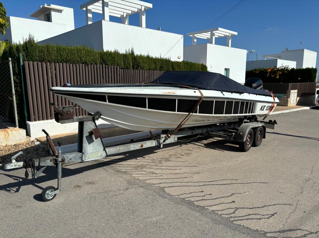 G-craft 21ft evinrude 200pk 2takt in nette staat met trailer, Watersport en Boten, Speedboten, Ophalen, Zo goed als nieuw