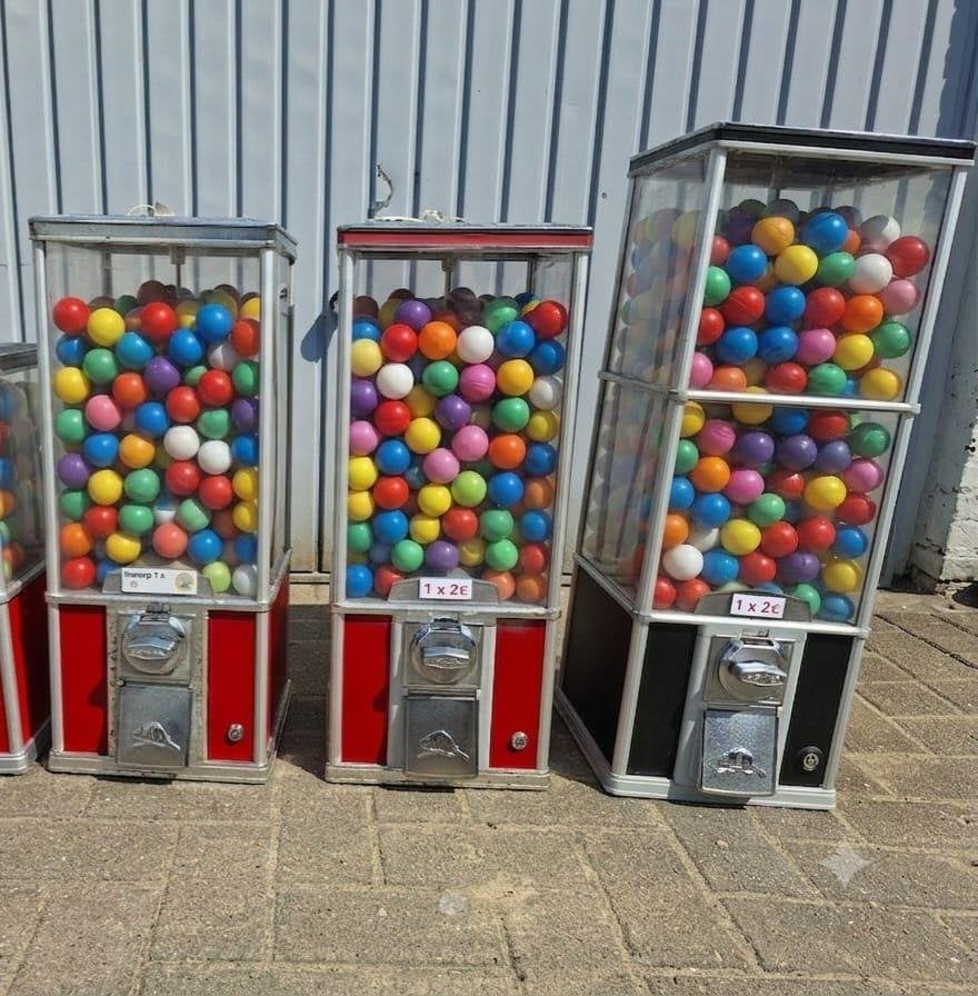Beaver capsule automaat, Verzamelen, Automaten | Overige, Ophalen of Verzenden, Gebruikt