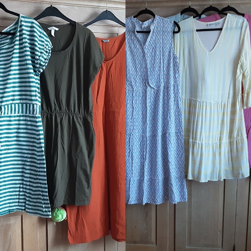 Zomer / home jurken 1€/st, GRATIS 3 T-shirts bij alles, Vêtements | Femmes, Robes, Enlèvement ou Envoi, Comme neuf, Taille 42/44 (L)
