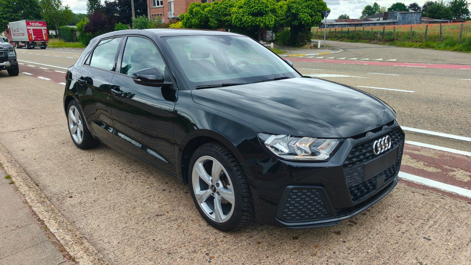Audi A1 Sportback 25 TFSI Attraction (EU6AP)* GPS * GARANTIE, Auto's, USB, Stof, A1, Zwart