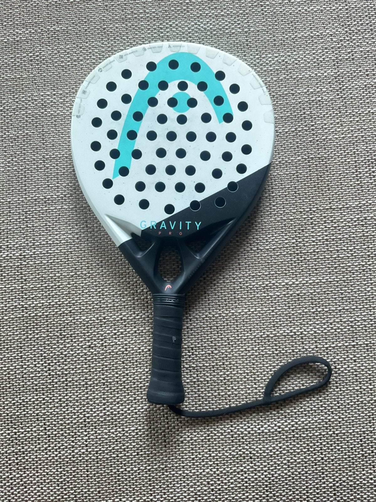 Padel Head Gravity Pro, Sport en Fitness, Padel, Ophalen of Verzenden, Zo goed als nieuw, Padelracket