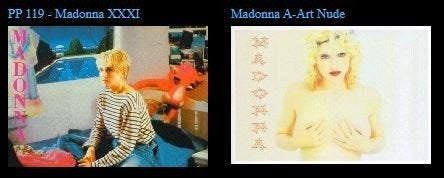 Madonna - 13 postkaarten, Ophalen of Verzenden, 1980 tot heden, Ongelopen, Sterren en Beroemdheden