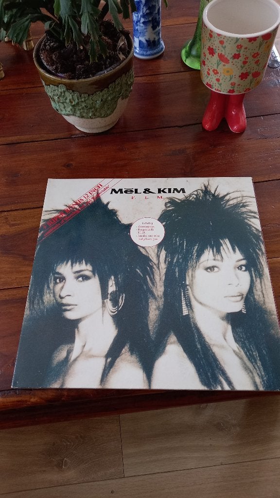 Vinyl (maxi 45t) mel and kim "flm" (2vinyles), Ophalen, Zo goed als nieuw, Pop
