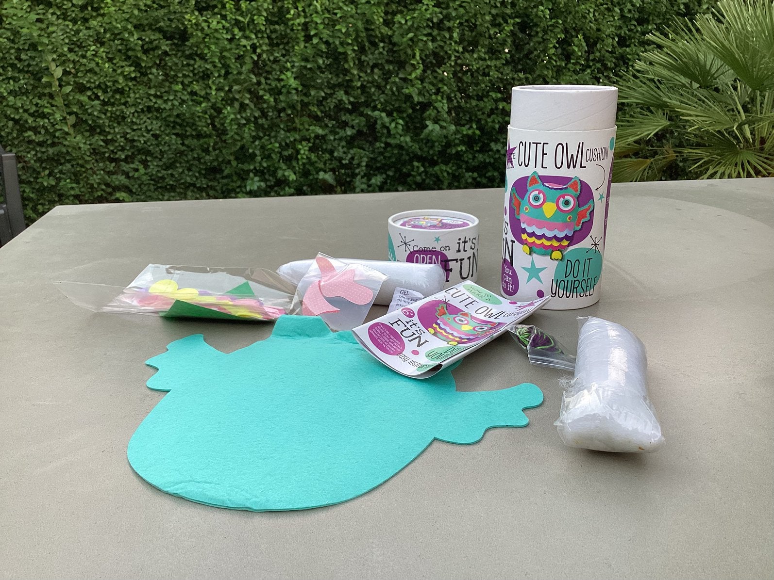 Knutselpakket - maak je eigen uilenkussen (Do It Yourself), Ophalen, Zo goed als nieuw