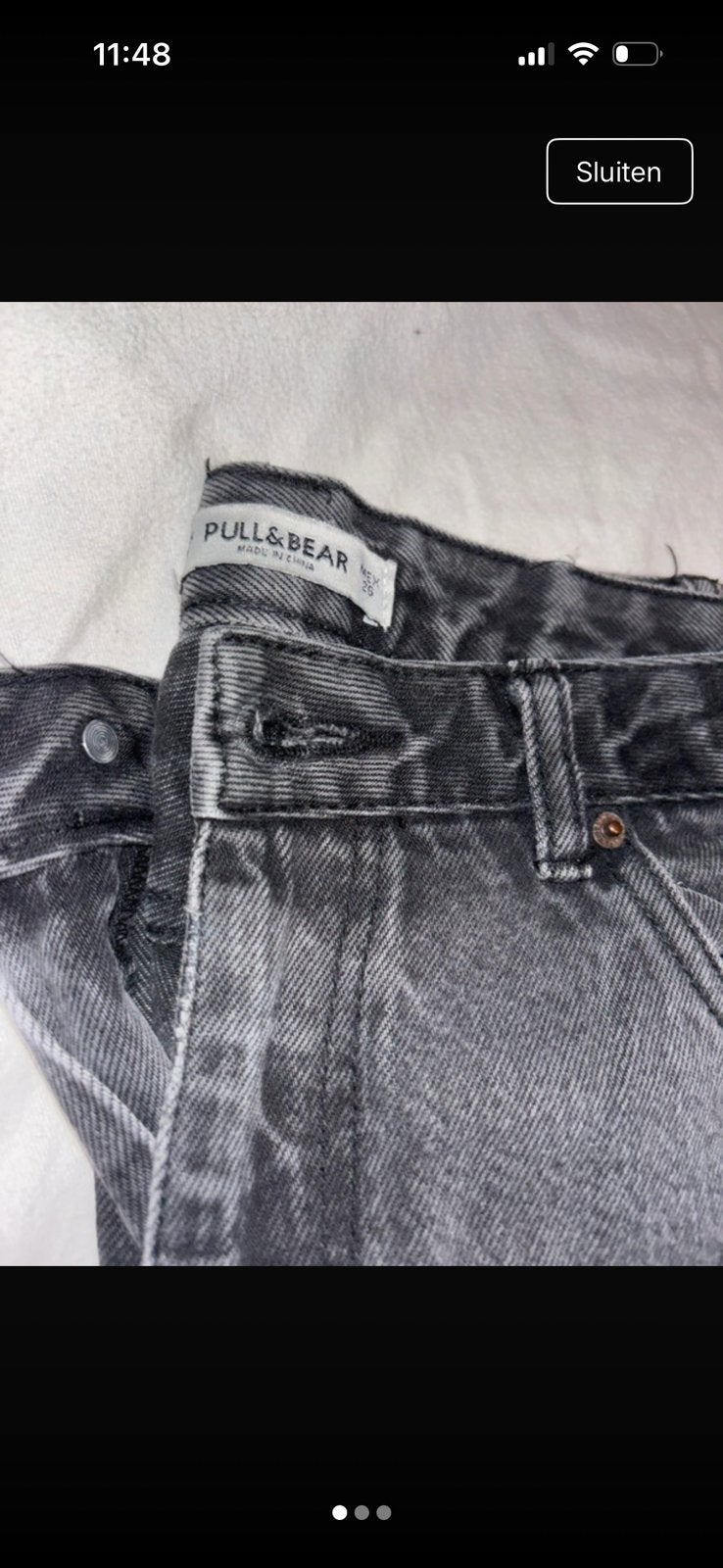 Pantalon en jean, Envoi, Comme neuf, Gris, W30 - W32 (confection 38/40)
