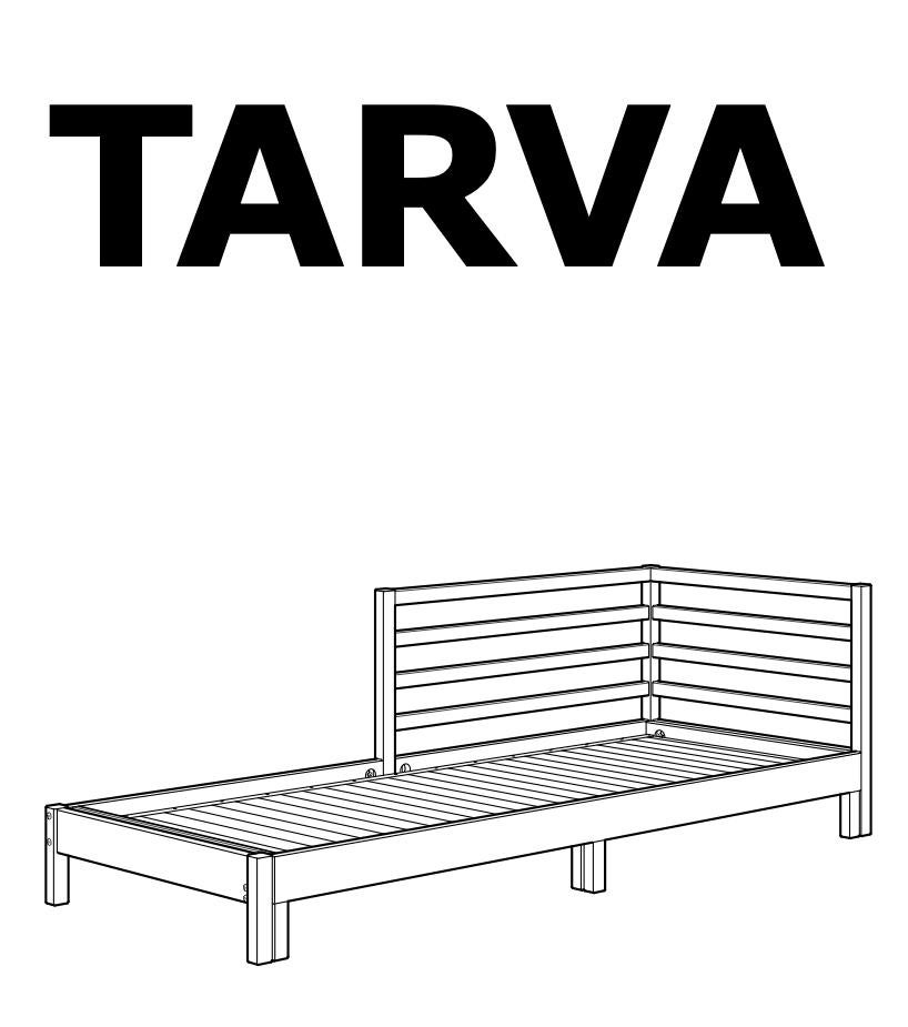 Lit peigne IKEA Tarva, Enlèvement, Comme neuf, Deux personnes