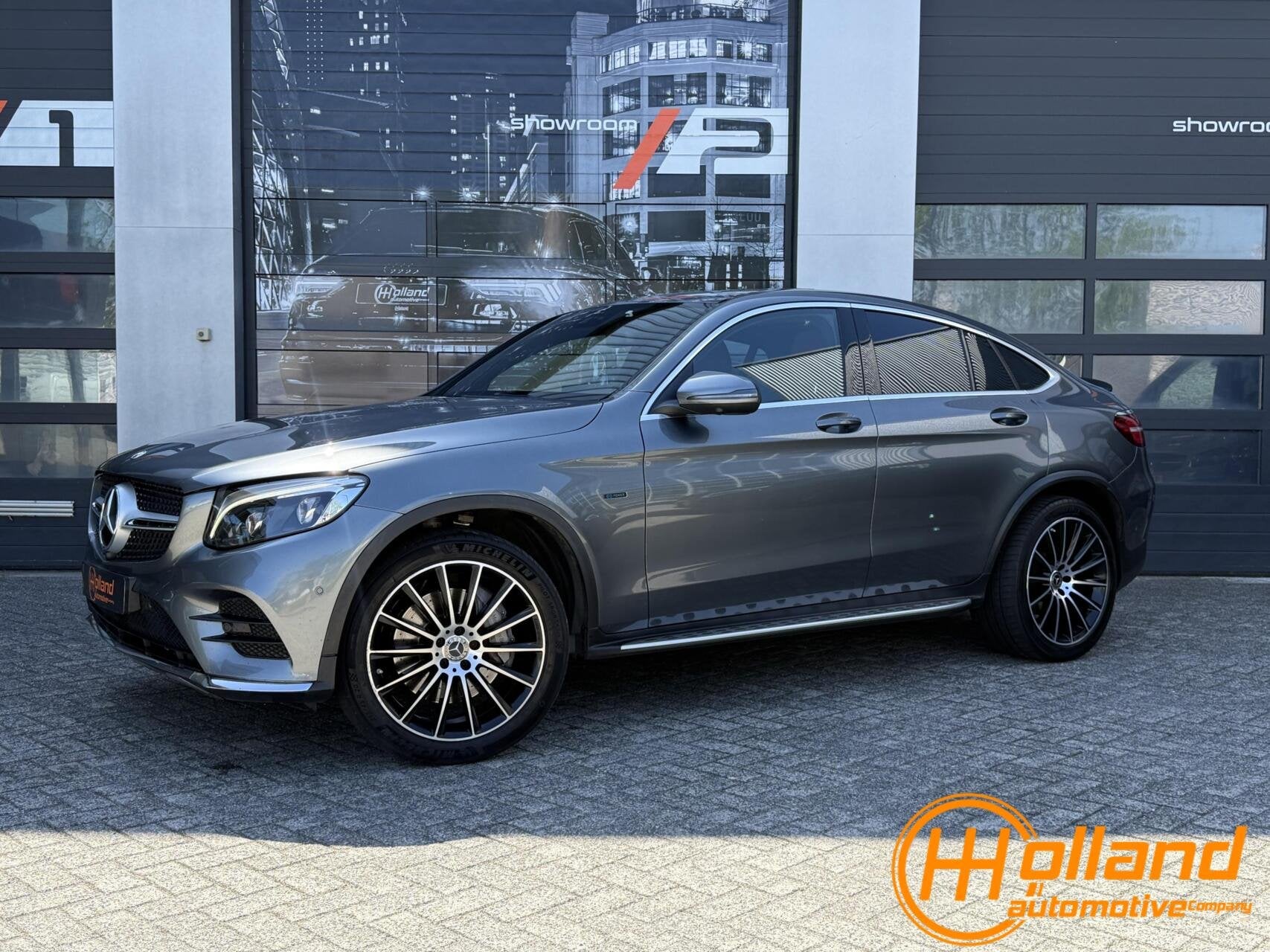 Mercedes GLC-klasse Coupé 350e 4MATIC| AMG | Burmester|memo, Autos, Cuir, Feux de virage, Entreprise, 5 portes