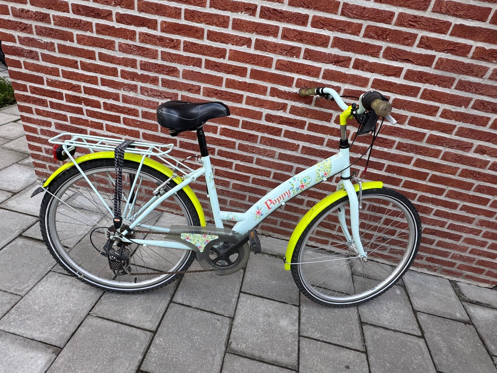Meisje fiets, Ophalen, Zo goed als nieuw