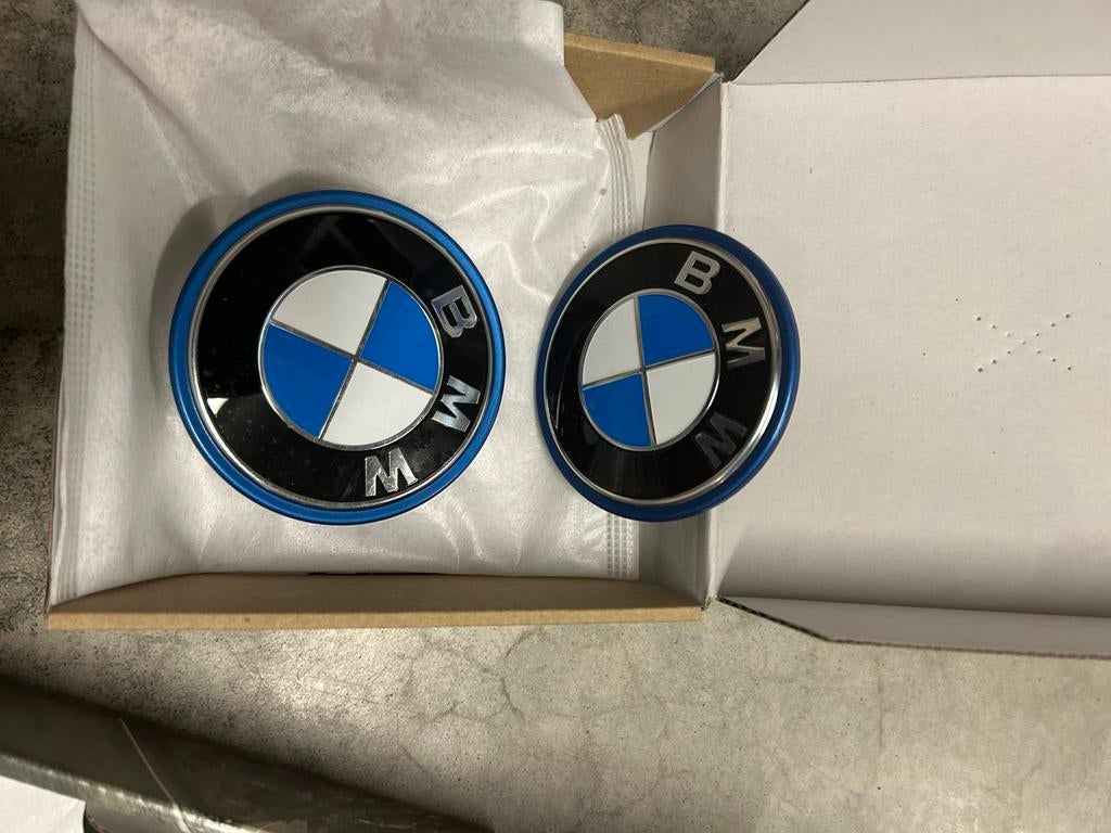 Bmw embleem 50j, Motoren, Ophalen of Verzenden