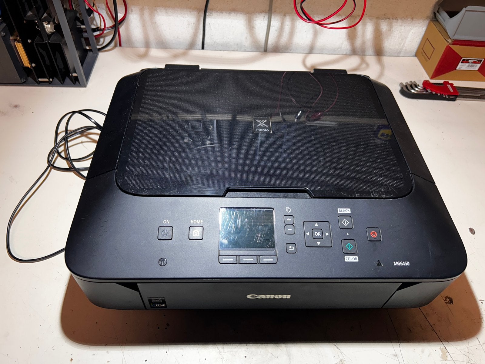 Canon printer - MG6450, Ophalen, Zo goed als nieuw, Printer