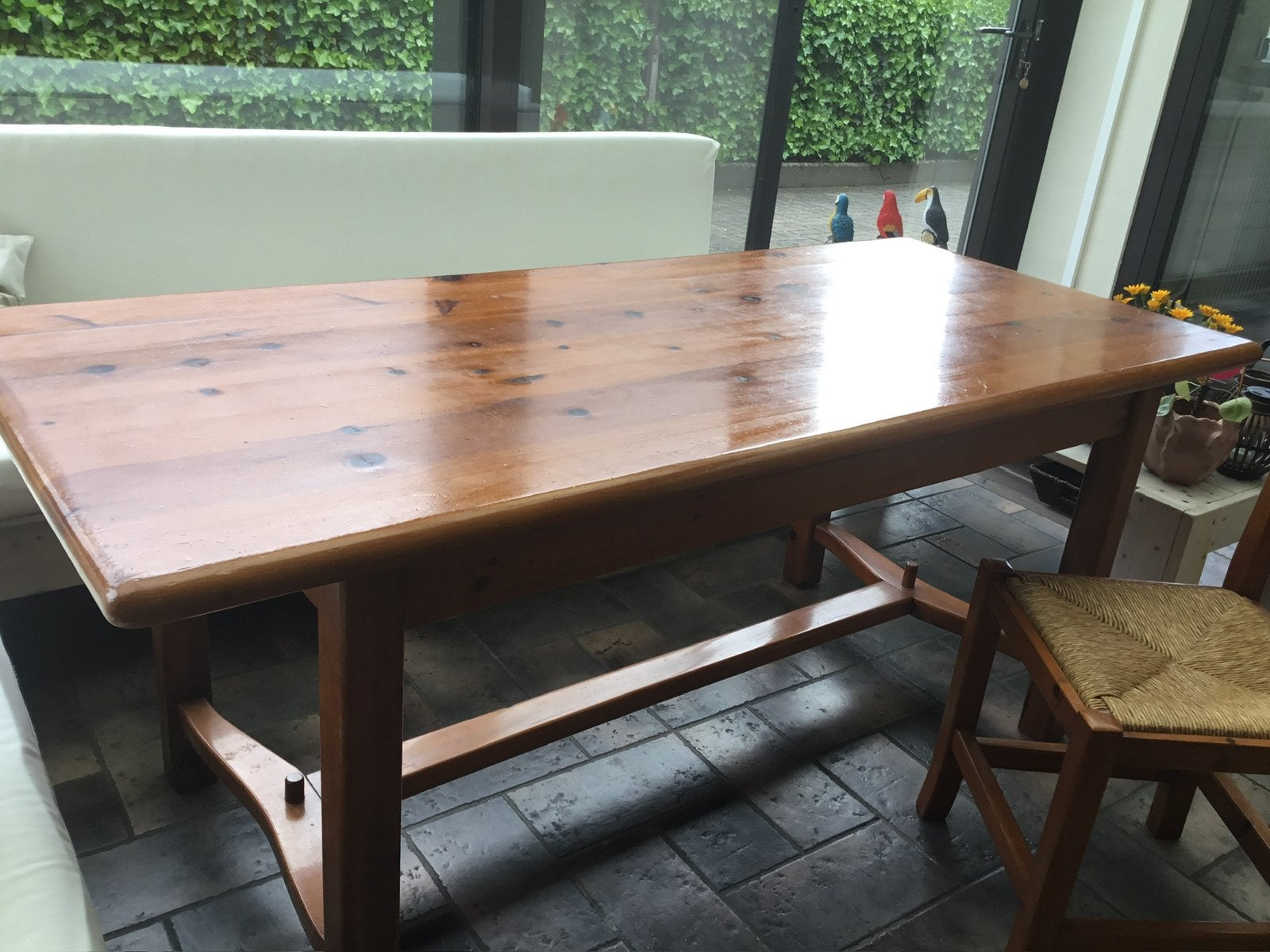 Tafel en 6 stoelen, Ophalen, Gebruikt