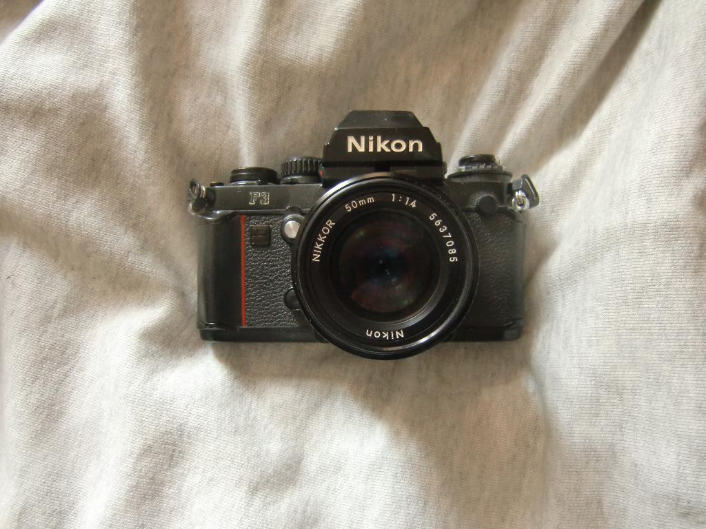 Nikon F3, Audio, Tv en Foto, Fotocamera's Analoog, Ophalen, Gebruikt, Spiegelreflex, Nikon
